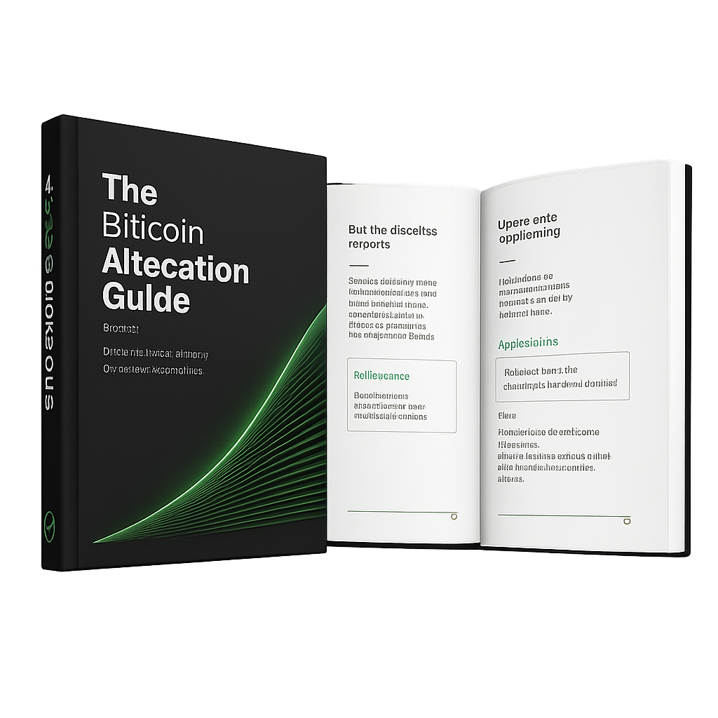 The Bitcoin Allocation Guide cover